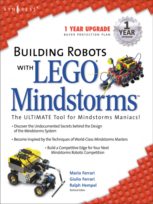 Cover of Building Robots With Lego Mindstorms